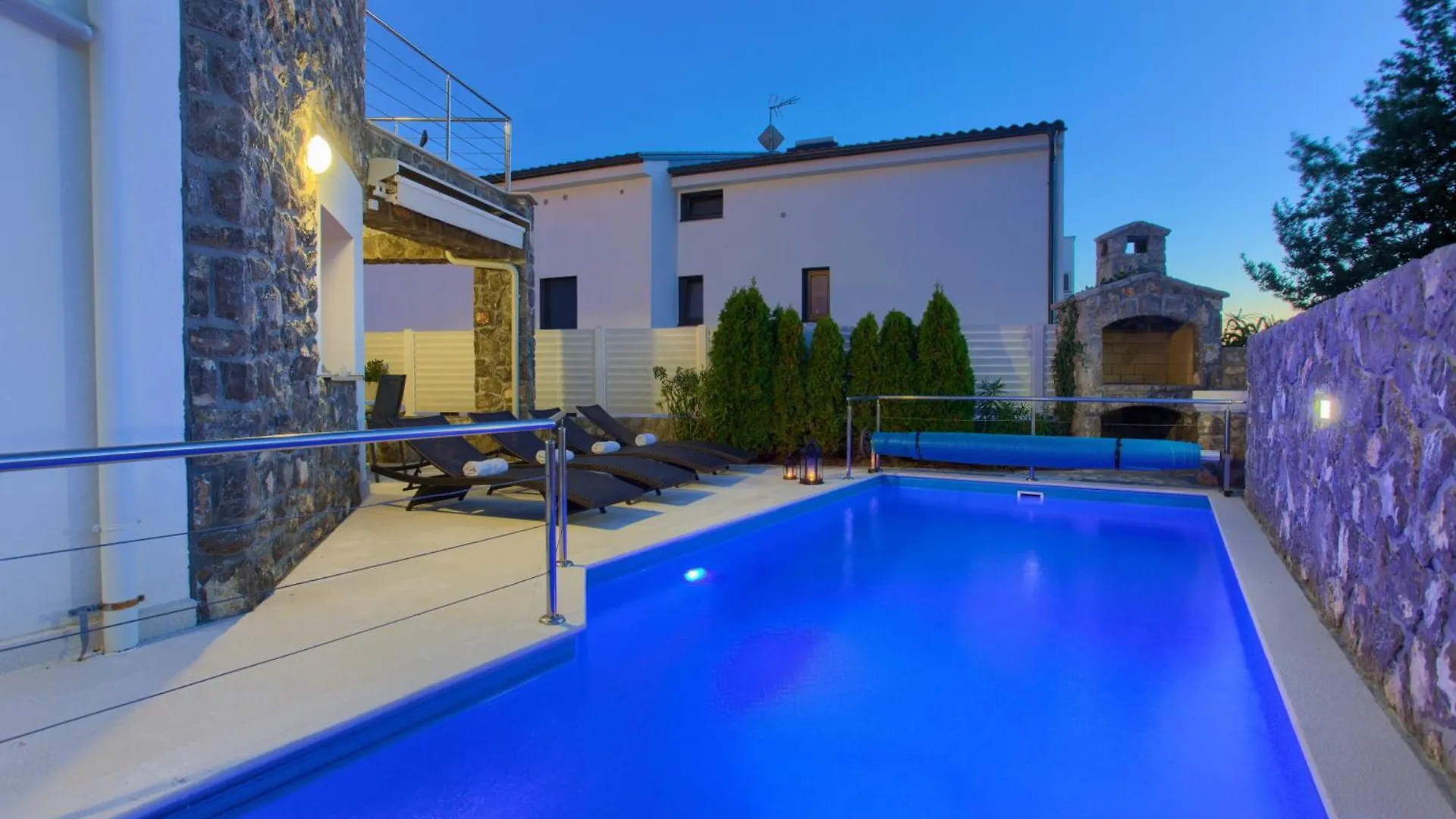 Villa Miracle 2 With Heated Pool Krk Town Croatia
