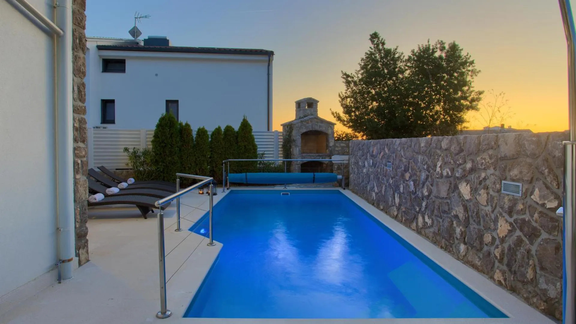 Villa Miracle 2 With Heated Pool Krk Town Croatia