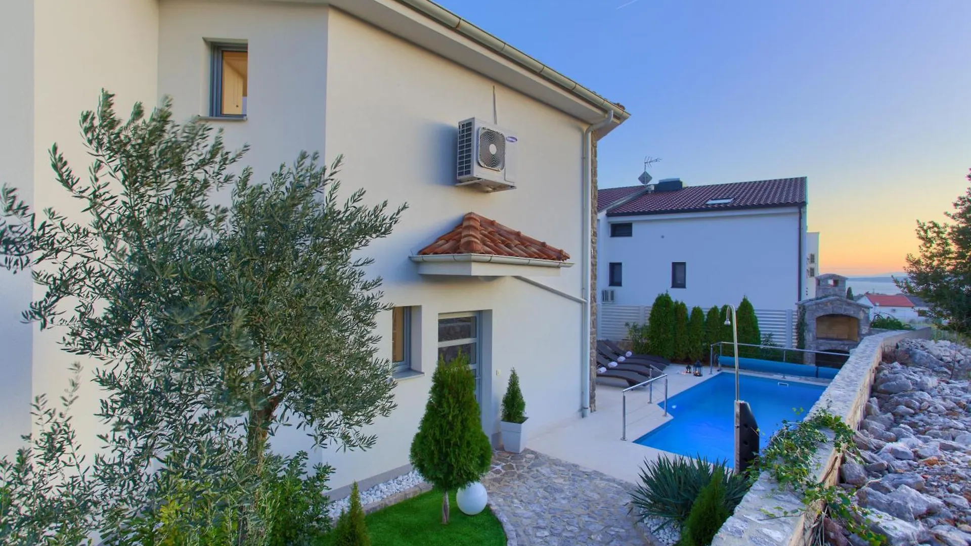 Villa Miracle 2 With Heated Pool Krk Town 0*,  Croatia