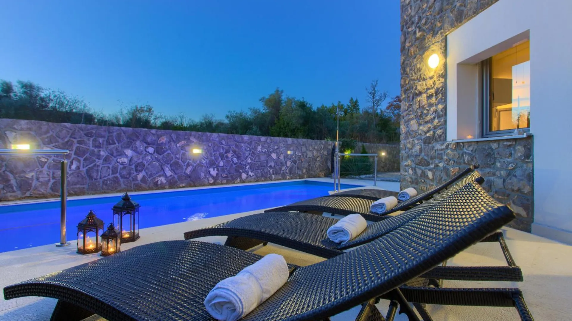 Villa Miracle 2 With Heated Pool Krk Town Croatia